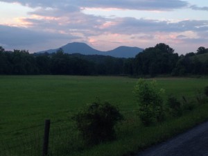 House Mountain near Lexington, Virginia