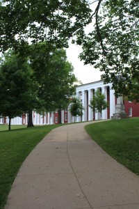 College town atmosphere in Lexington, VA